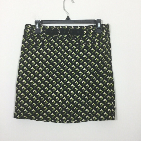 LOFT Dresses & Skirts - Ann Taylor LOFT Size 2 Geometric Corduroy Skirt